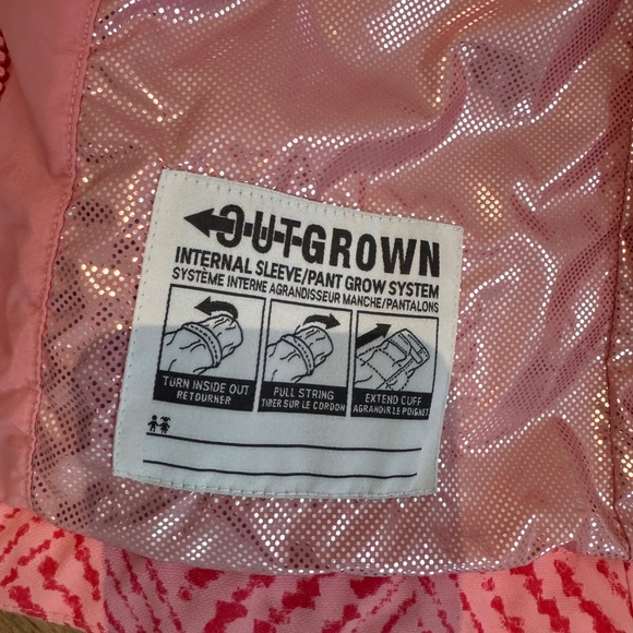 Columbia Girls Snow Jacket with removable fleece liner (5-6) XS - Picture 7 of 7